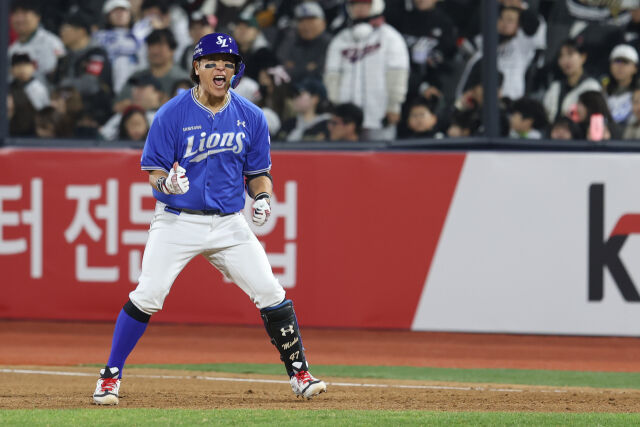 삼성 라이온즈 강민호./삼성 라이온즈