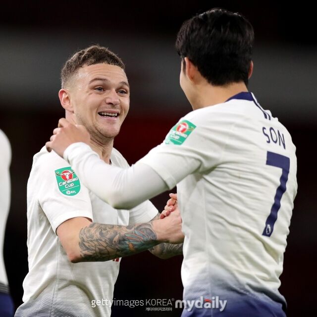 키어런 트리피어, 손흥민./게티이미지코리아