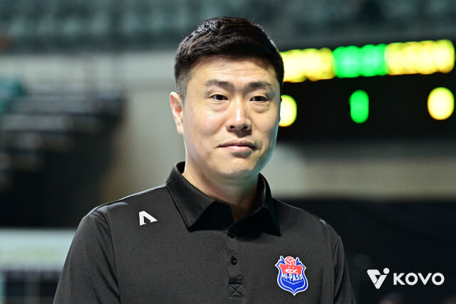 김영래 감독대행./KOVO