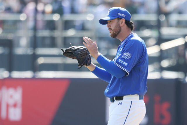 삼성 라이온즈 잭 오러클린./삼성 라이온즈