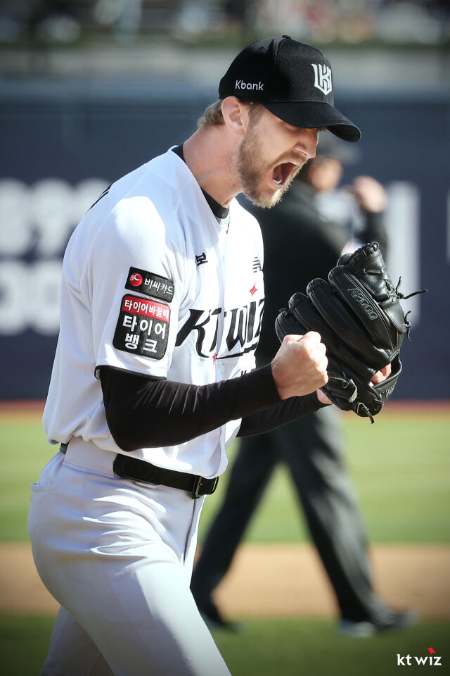 KT 위즈 케일럽 보쉴리./KT 위즈