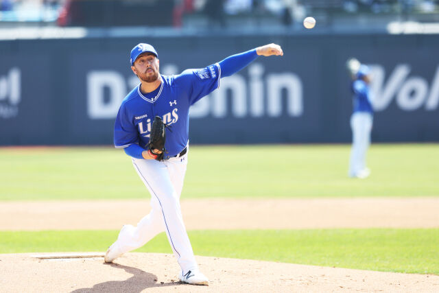 삼성 라이온즈 잭 오러클린./삼성 라이온즈