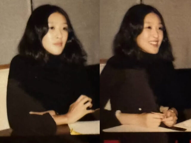 홍진경이 과거 사진을 공개해 온라인을 떠들썩하게 만들었다. / 홍진경 소셜미디어