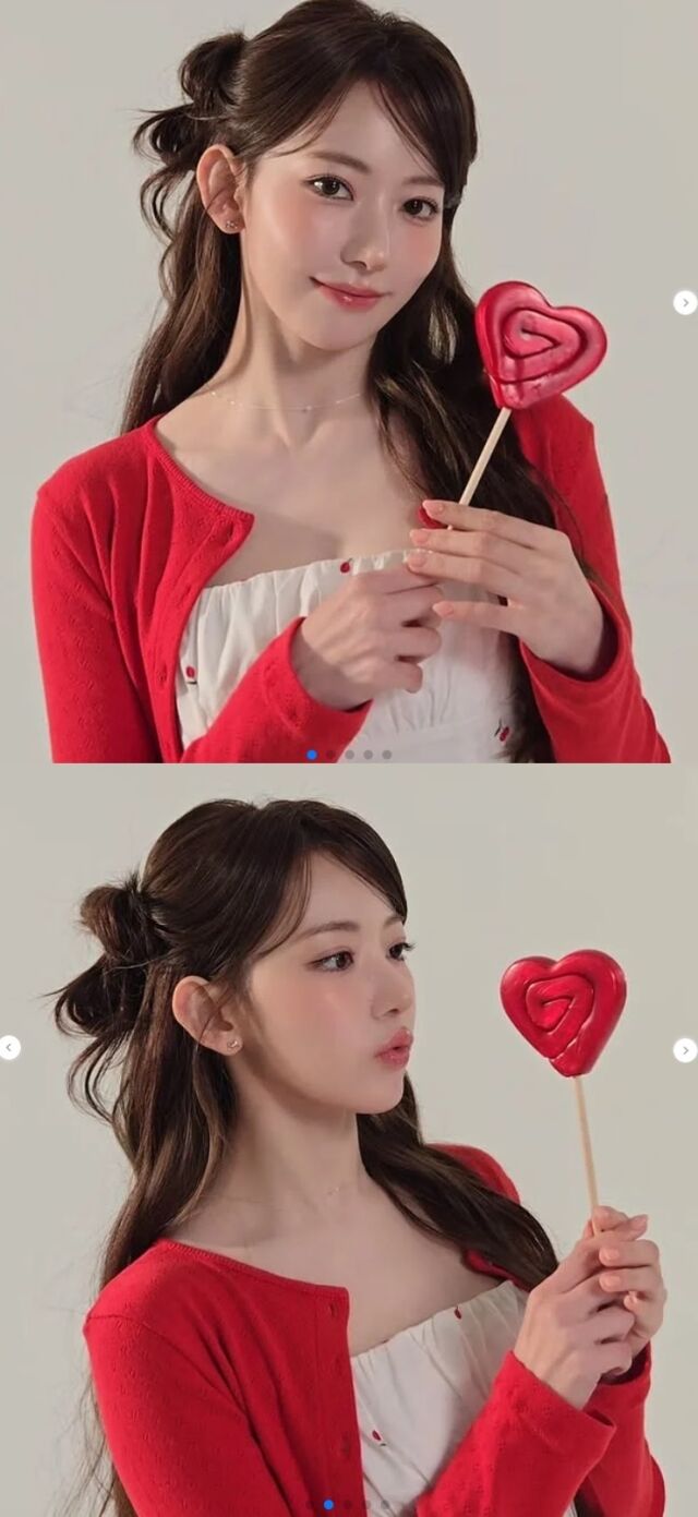 르세라핌 사쿠라./사쿠라 소셜미디어