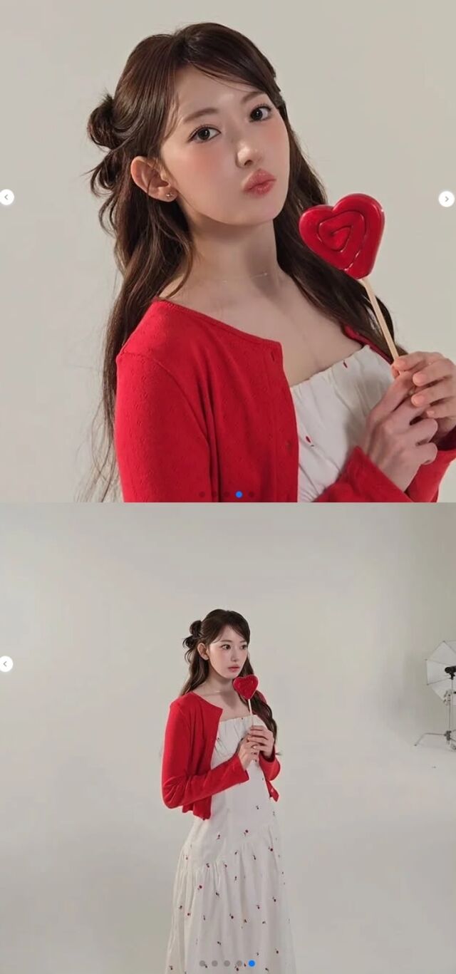 르세라핌(LE SSERAFIM)의 사쿠라가 범접할 수 없는 '여신 포스'를 풍기며 글로벌 팬심을 정조준했다./사쿠라 소셜미디어