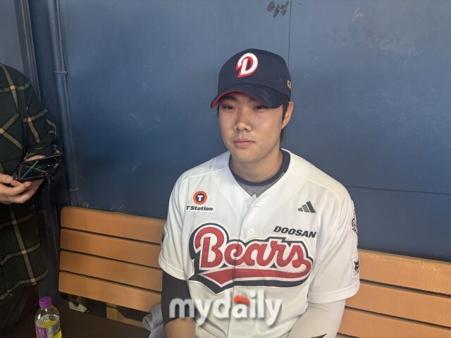 두산 베어스 박준순./이정원 기자