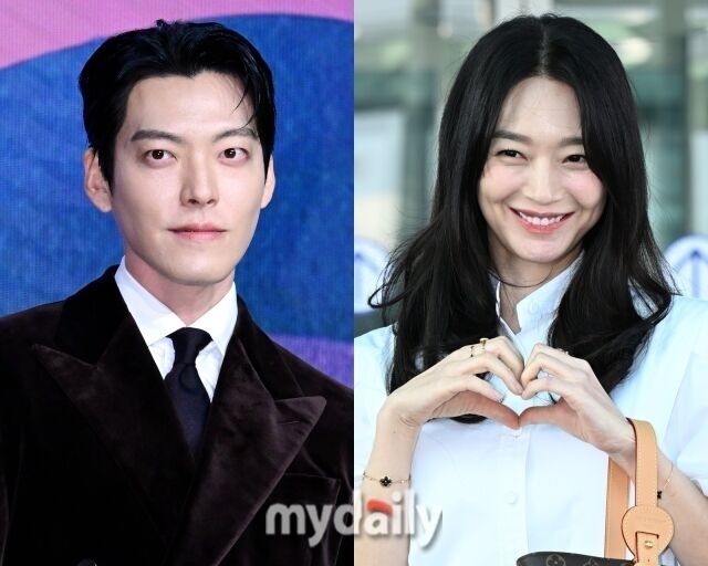 배우 김우빈(왼쪽), 신민아 부부 / 마이데일리
