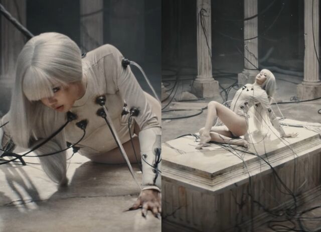 블랙핑크 리사와 세계적인 테크노 뮤지션 애니마(Anyma)가 오는 8일 협업곡 ‘Bad Angel’ 발매를 앞두고 감각적인 티저 영상을 공개해 전 세계 음악 팬들의 이목을 집중시키고 있다./리사 소셜미디어