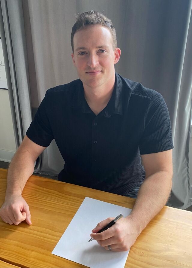 두산 베어스와 계약한 벤자민./두산 베어스