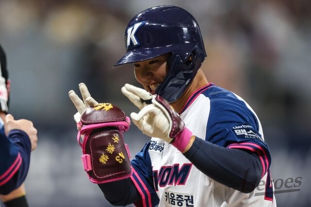 타격감이 뜨거운 박찬혁./키움 히어로즈