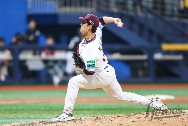 부상으로 엔트리에서 빠진 박윤성./키움 히어로즈