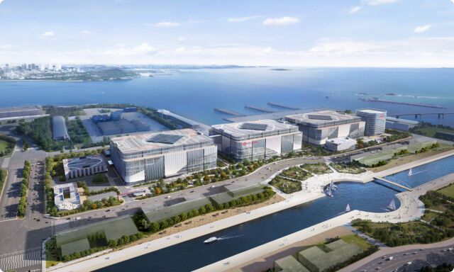 롯데바이오로직스 송도 바이오 캠퍼스. /롯데바이오로직스