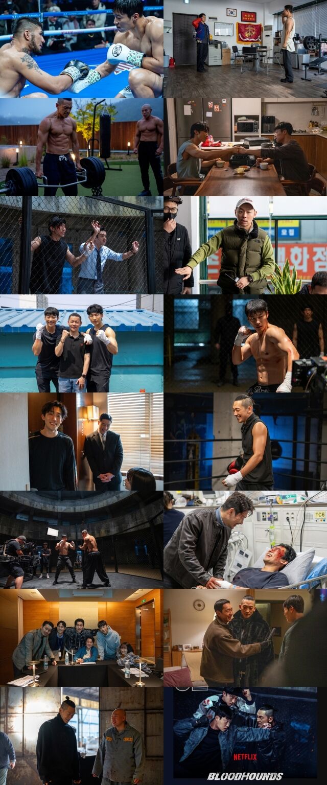 '사냥개들2' 미공개&비하인드 스틸 / 넷플릭스