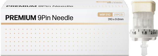 프리미엄 9핀 니들. /휴온스메디텍