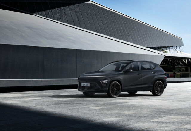 전용 ‘블랙 휠’이 새롭게 적용된 2027 코나 ‘블랙 익스테리어’. /현대자동차