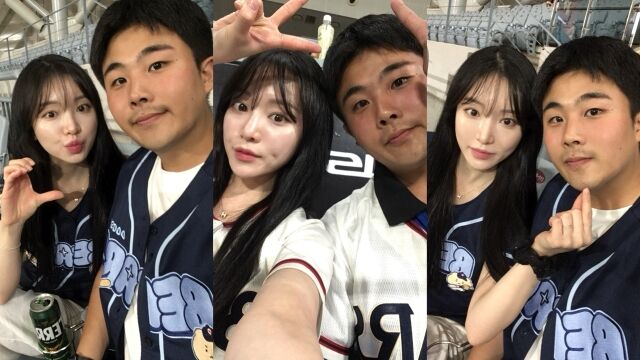 두잇포유의 1호 주인공 남태웅-박다영 부부./두산 베어스