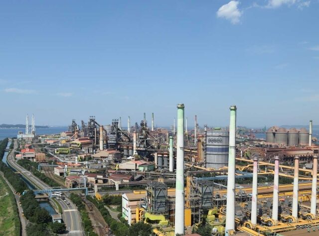 포스코 포항제철소 전경. /포스코