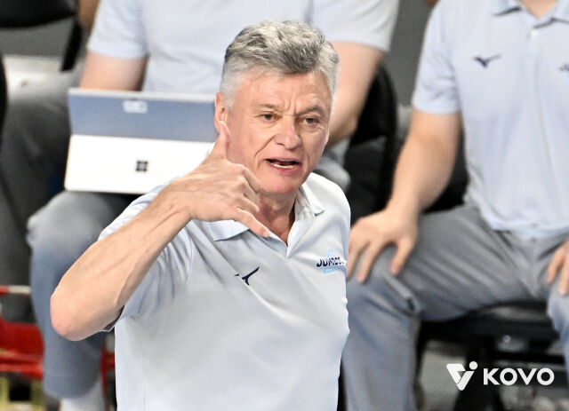 대한항공 헤난 달 조토 감독./KOVO