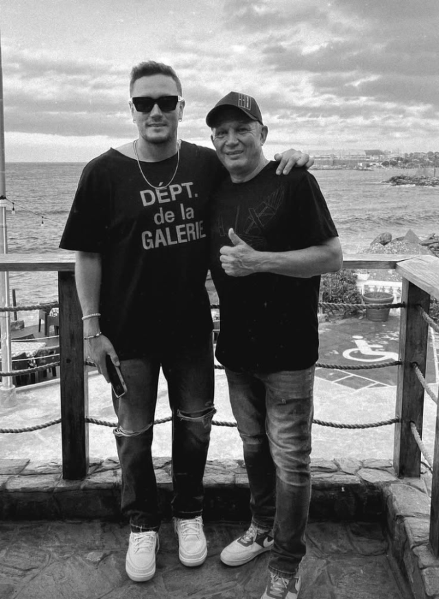 미겔 로하스와 그의 아버지./미겔 로하스 SNS