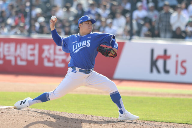 삼성 라이온즈 오른손 이승현./삼성 라이온즈