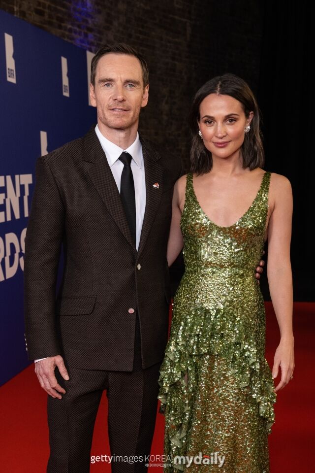 마이클 패스벤더, 알리시아 비칸데르./게티이미지코리아
