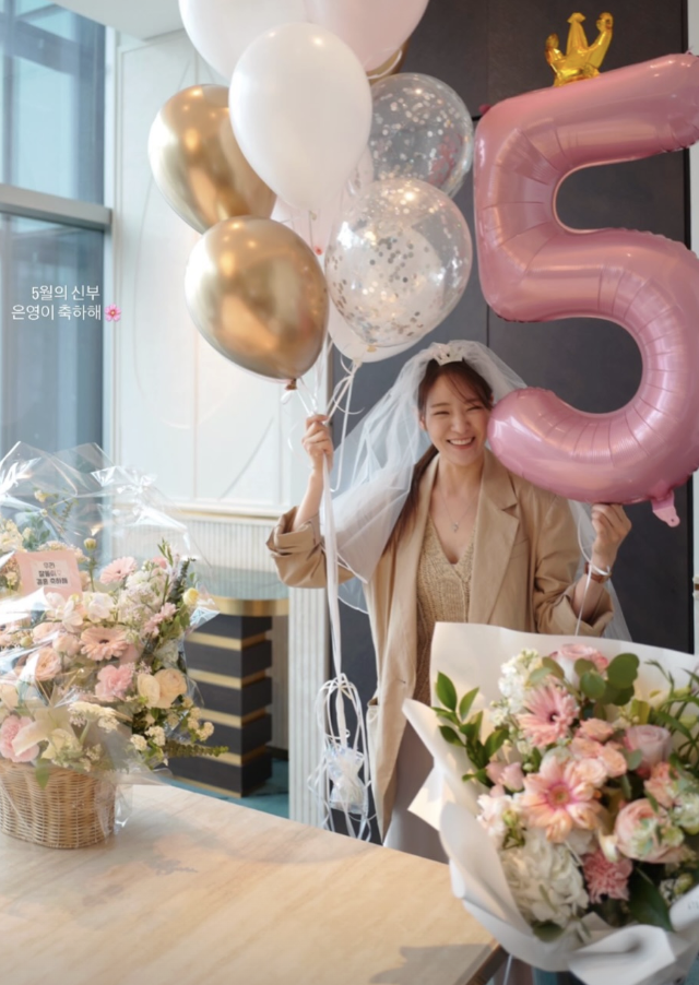 박은영 셰프가 결혼을 앞두고 행복한 일상을 공개했다. / 박은영 SNS