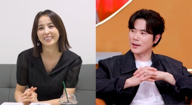 배우 한혜진(왼쪽)이 형부 김강우의 가족애를 직접 밝힌다. / KBS 2TV '편스토랑'