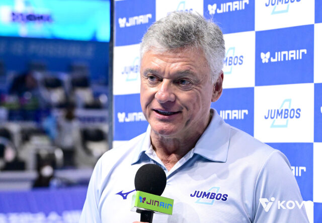 대한항공 헤난 달 조토 감독./KOVO