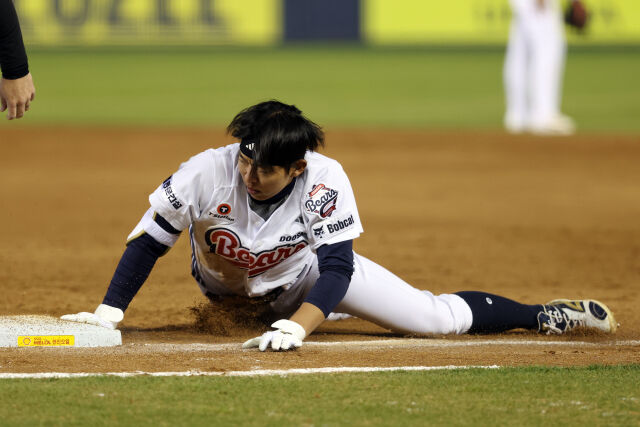 두산 베어스 김민석./두산 베어스