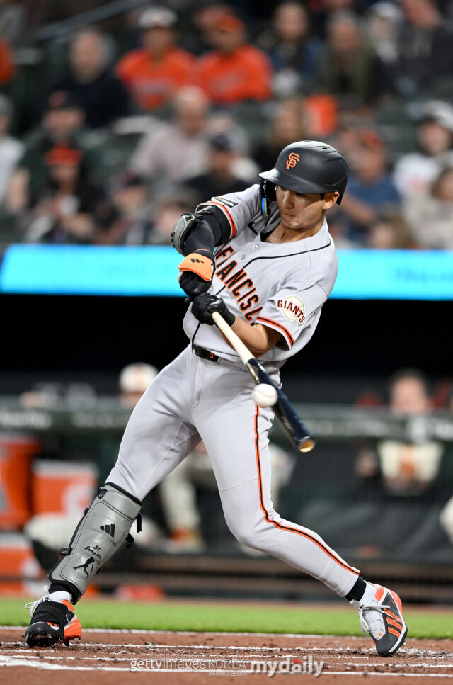 맹타를 휘두른 이정후./게티이미지코리아