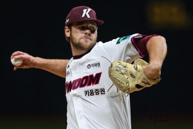 첫 승에 도전하는 와일스./키움 히어로즈