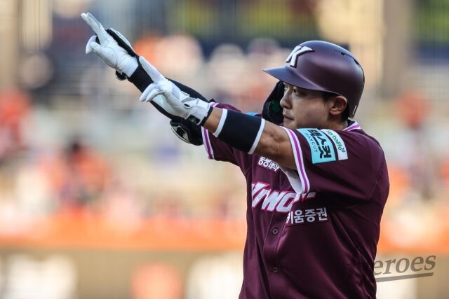 부상으로 말소된 김태진./키움 히어로즈