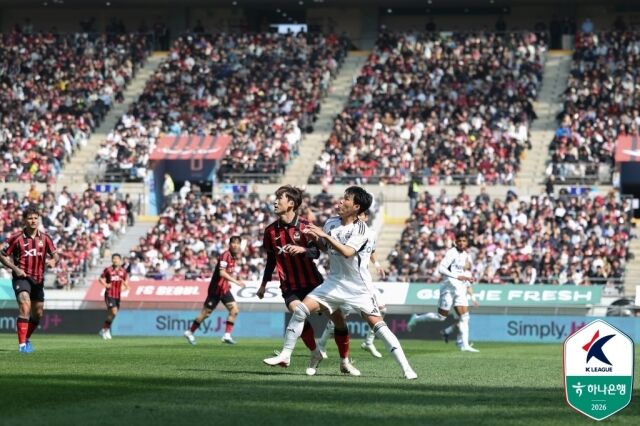 서울과 전북의 경기 모습/한국프로축구연맹