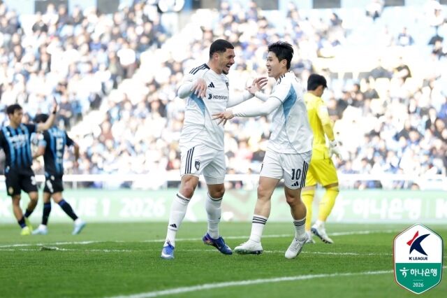 야고와 이동경/프로축구연맹 제공