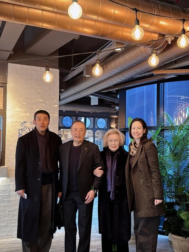 강주은이 부모님과 함께한 가족 일상을 공개했다. / 강주은 SNS