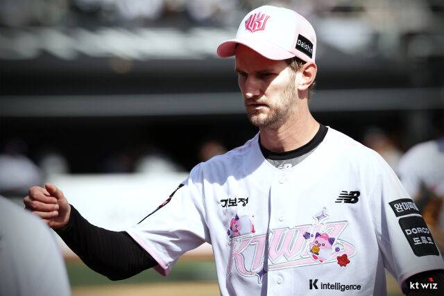 KT 위즈 케일럽 보쉴리./KT 위즈