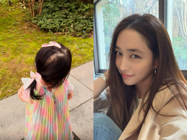 배우 이민정과 딸/이민정 인스타그램