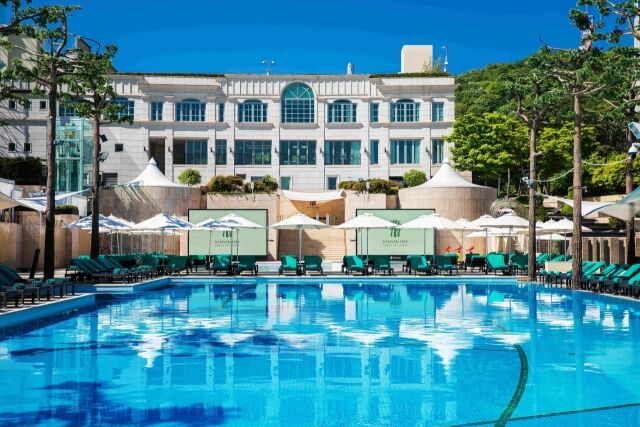 반얀트리 서울의 오아시스 야외 수영장. /반얀트리클럽앤스파서울