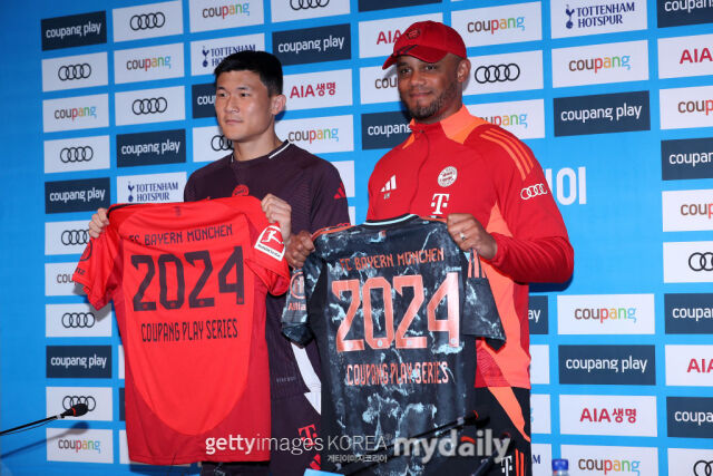 김민재와 벵상 콤파니 감독/게티이미지코리아