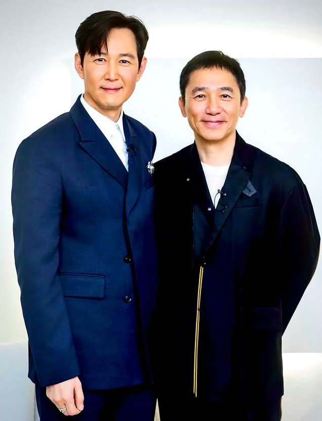 대한민국을 넘어 글로벌 스타로 우뚝 선 배우 이정재와 홍콩 영화계의 살아있는 전설 양조위가 만났다./이정재 소셜미디어