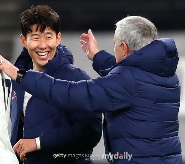 손흥민, 주제 무리뉴./게티이미지코리아