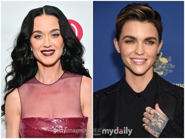 케이티 페리, 루비 로즈./게티이미지코리아