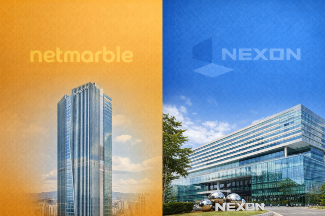 넷마블(왼쪽)과 넥슨. /사옥 각사. 박성규 기자