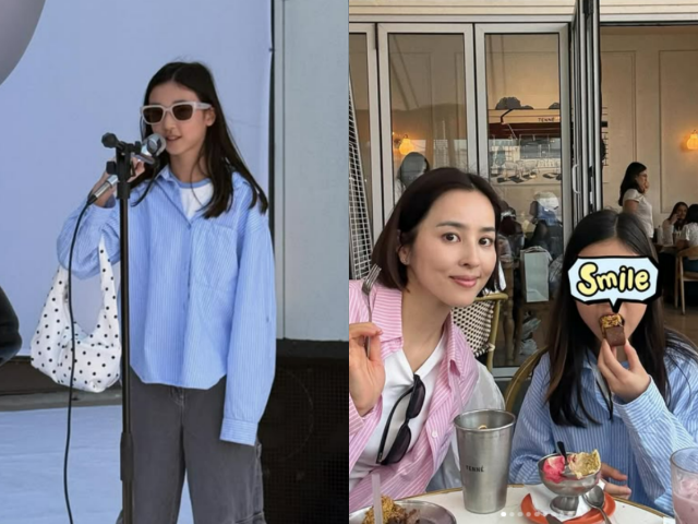 배우 한혜진과 딸/한혜진 인스타그램