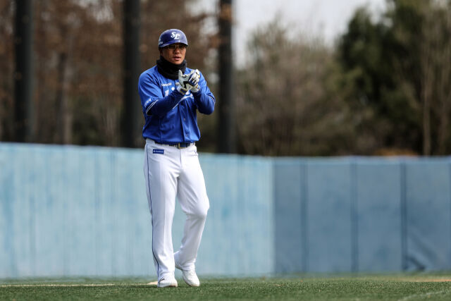 삼성 라이온즈 이종욱 코치./삼성 라이온즈