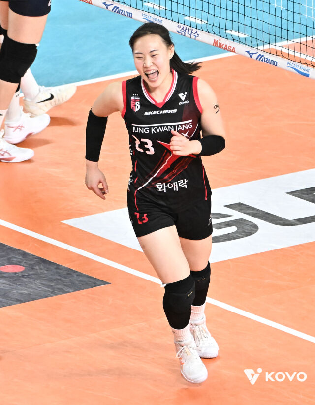 국가대표가 된 루키 박여름./KOVO