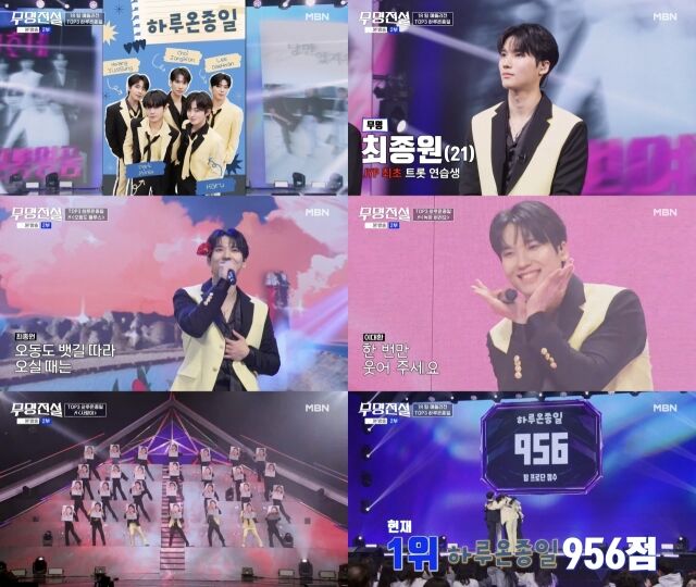 MBN ‘무명전설-트롯 사내들의 서열전쟁’ 캡처