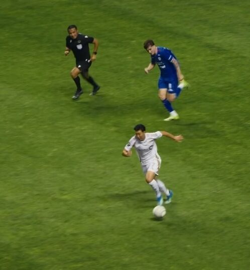 손흥민의 크루스 아술전 드리블 장면/LAFC