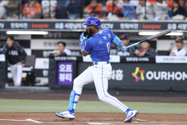 삼성 라이온즈 르윈 디아즈./삼성 라이온즈