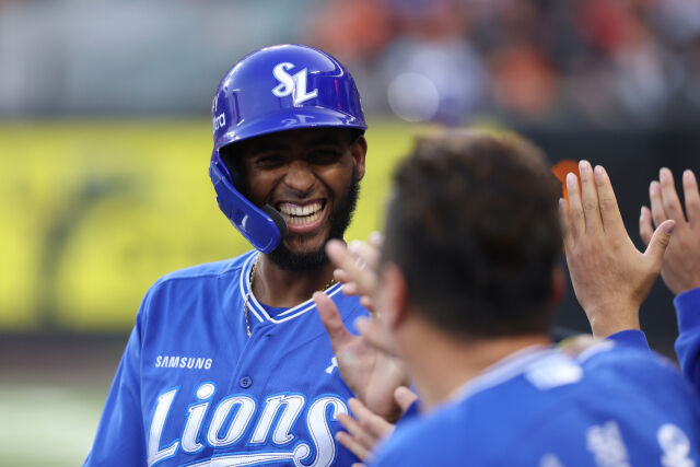 삼성 라이온즈 르윈 디아즈./삼성 라이온즈